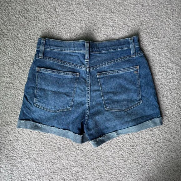 Madewell high rise denim shorts in size 26 NWOT - Picture 2 of 6
